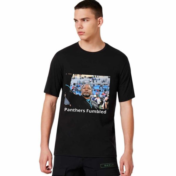 Steve Wilks Panthers Fumbled Shirt