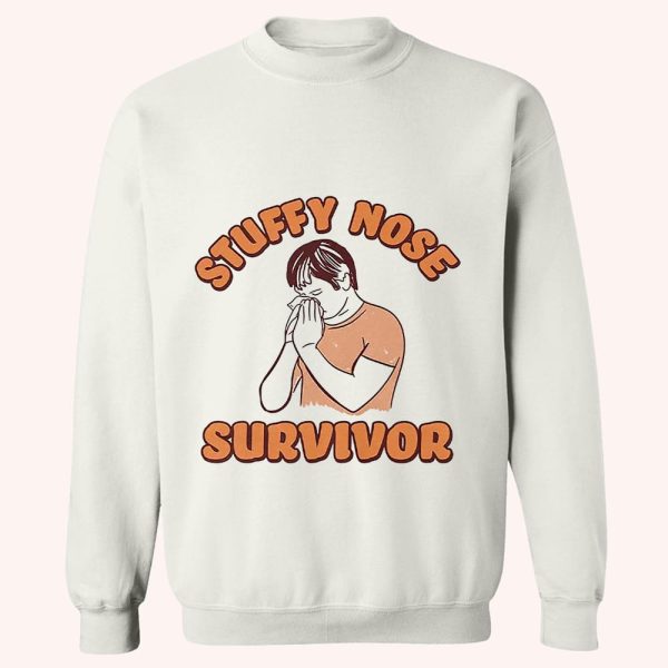 Stuffy Nose Survivor Crewneck Sweatshirt