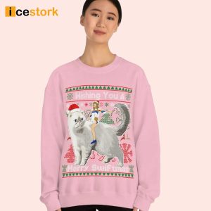 Taylor Merry Swiftmas Ugly Christmas Sweatshirt