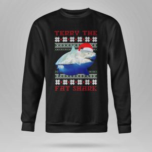 Terry the Fat Shark Christmas Sweater5