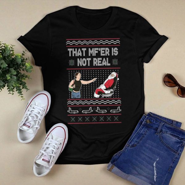 That MF’er Is Not Real Ugly Christmas Sweater