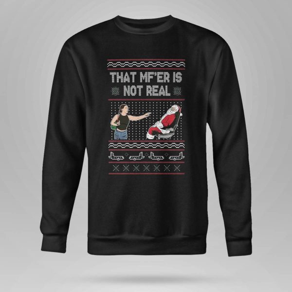That MF’er Is Not Real Ugly Christmas Sweater