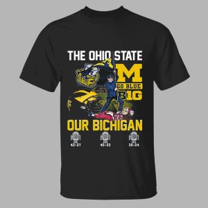 The Ohio State Go Blue B1g Our Bichigan Shirt