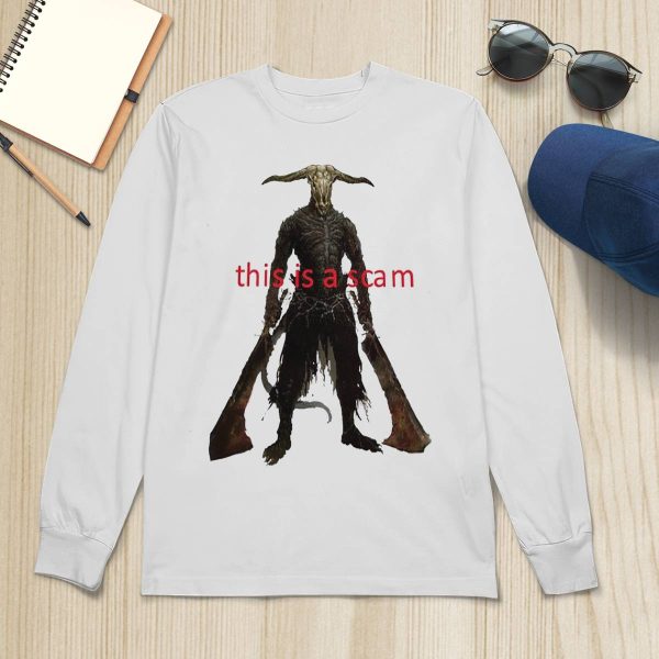 This Is A Scam Capra Demon Shirt