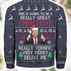 Trump this is going to be a really great Christmas sweater1