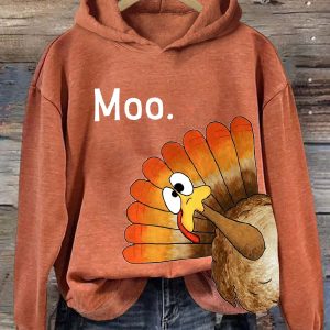 Turkey Moo Thankgiving Sweatshirt1