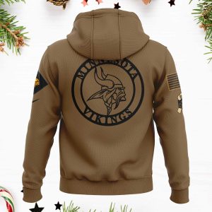 Vikings Salute To Service Hoodie