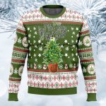 Weed Lit This Year Ugly Christmas Sweater