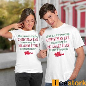 While You Were Enjoying Christmas Shirt2