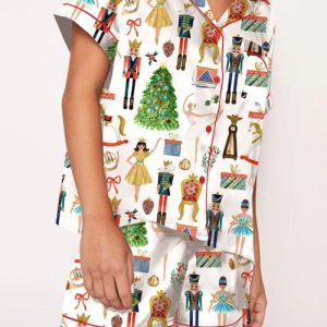 Women's Christmas Nutcracker Pajama Set