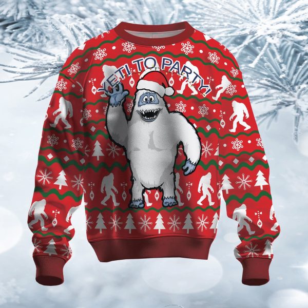 Yeti To Party Ugly Christmas Sweater