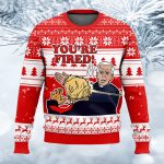 You’re Fired Joe Biden slaps Donald Trump Ugly Sweater