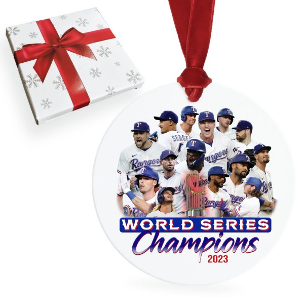 Rangers 2023 Champions Ornament