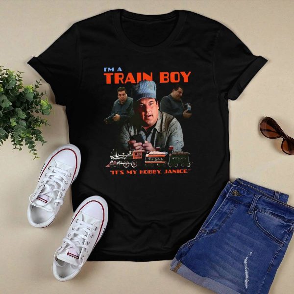 I’m A Train Boy It’s My Hobby Janice Sweatshirt