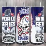 Rangers World Series Champions 2023 Tumbler