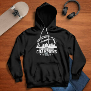 2023 Detroit Football Skyline NFC North Champions Shirt