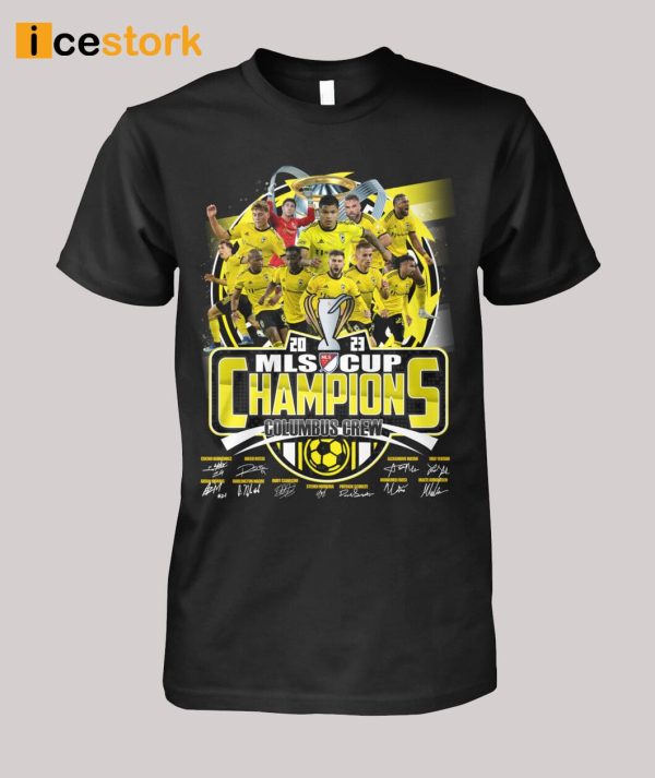 2023 MLS Cup Champions Columbus Crew Signature Shirt