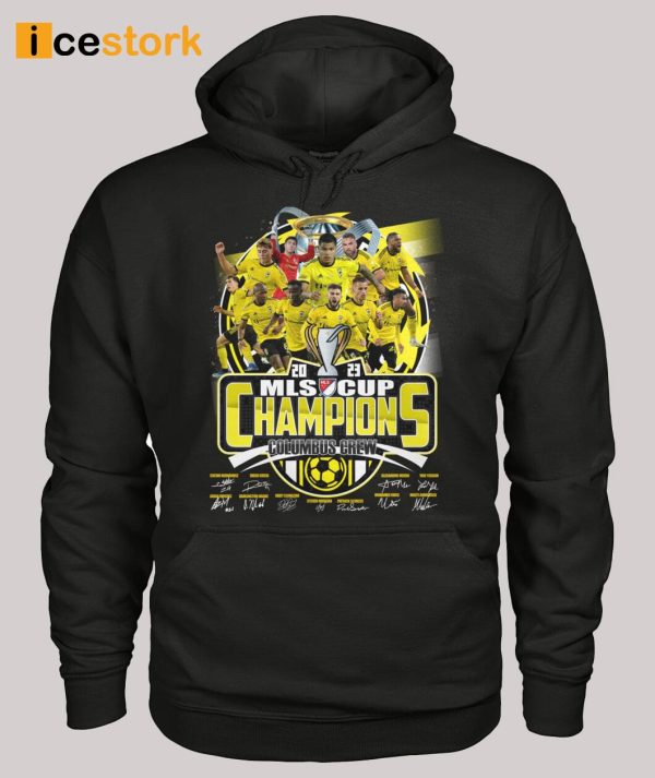 2023 MLS Cup Champions Columbus Crew Signature Shirt