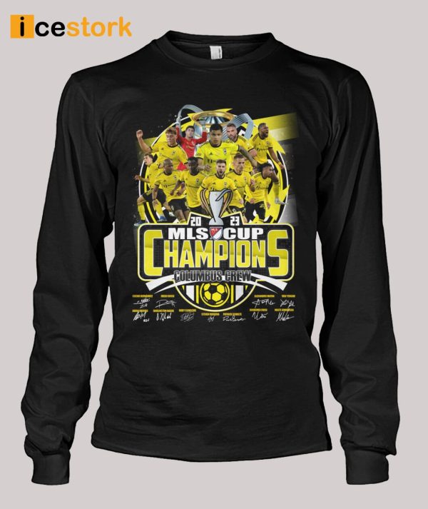 2023 MLS Cup Champions Columbus Crew Signature Shirt