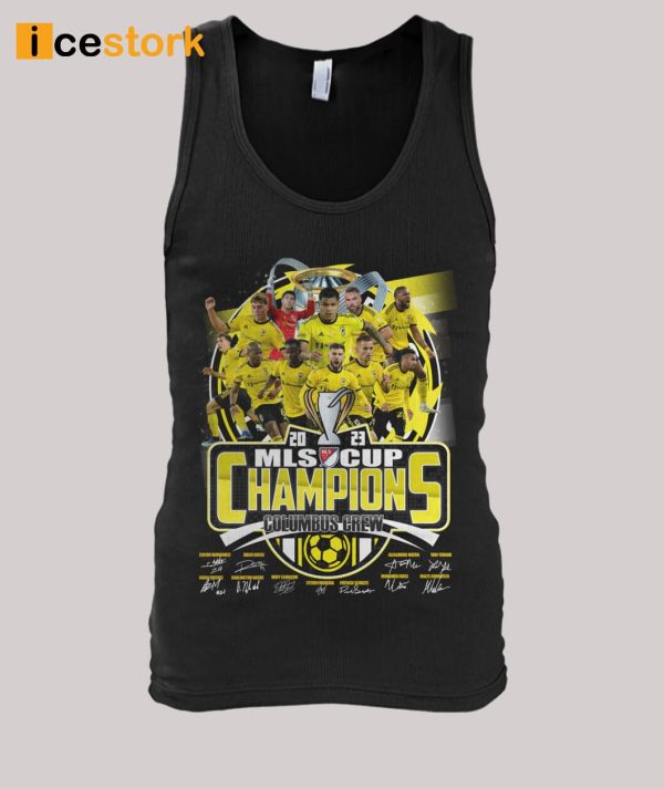 2023 MLS Cup Champions Columbus Crew Signature Shirt