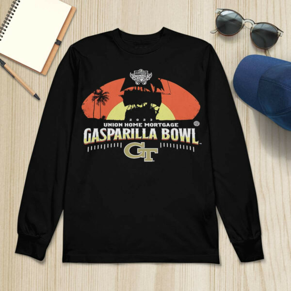 2023 Union Home Mortgage Gasparilla Bowl Georgia Tech Yellow Jackets Shirt