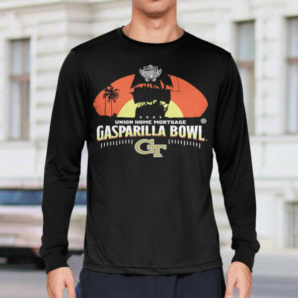 2023 Union Home Mortgage Gasparilla Bowl Georgia Tech Yellow Jackets Shirt