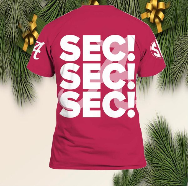 Alabama Crimson Tide 2023 SEC Football Conference Champions Shirt