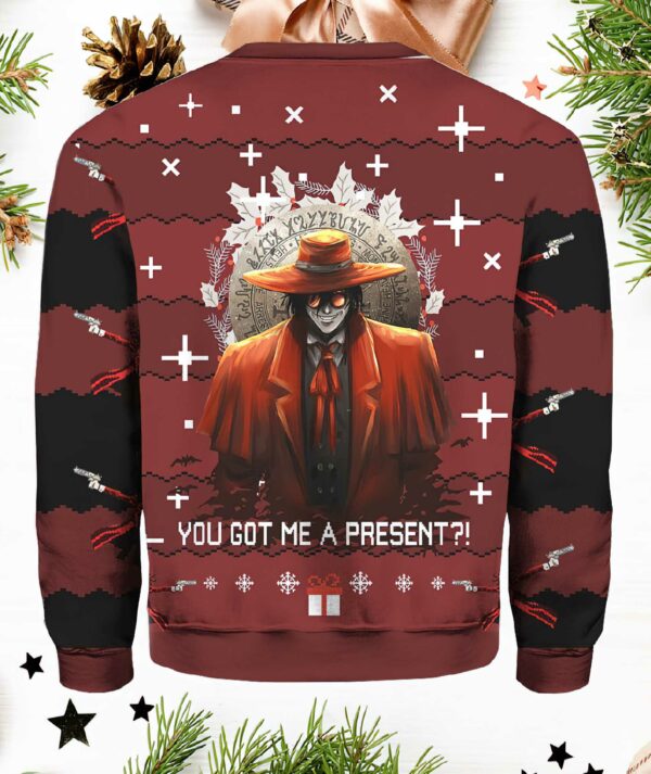 Alucard Hellsing Ugly Christmas Sweater