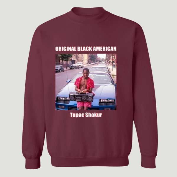 Black American Tupac Shakur Shirt
