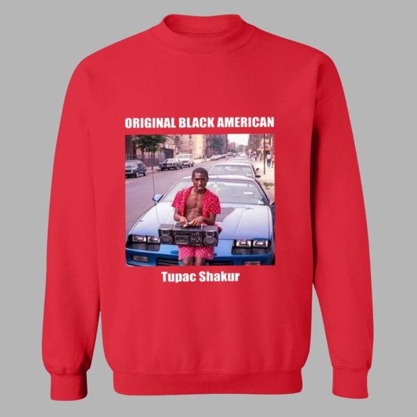 Black American Tupac Shakur Shirt