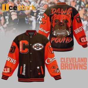 Browns Dawg Pound Baseball Jacket