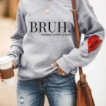 Bruh Formerly Known As Mom Heart Sweatshirt