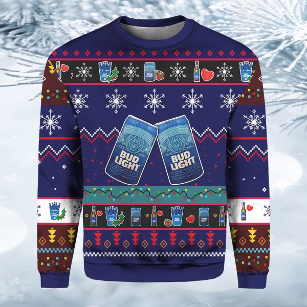 Bud Light Ugly Christmas Sweater