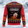 Budweiser For Everybody Ugly Christmas Sweater