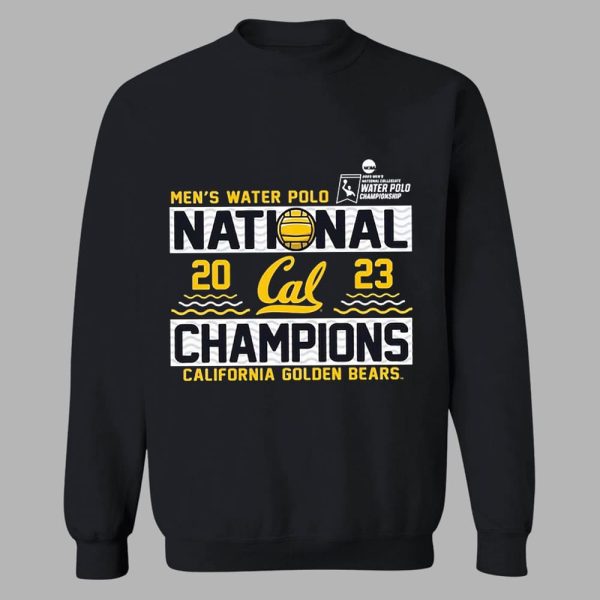 Cal Bears 2023 Ncaa Men’s Water Polo National Champions Shirt