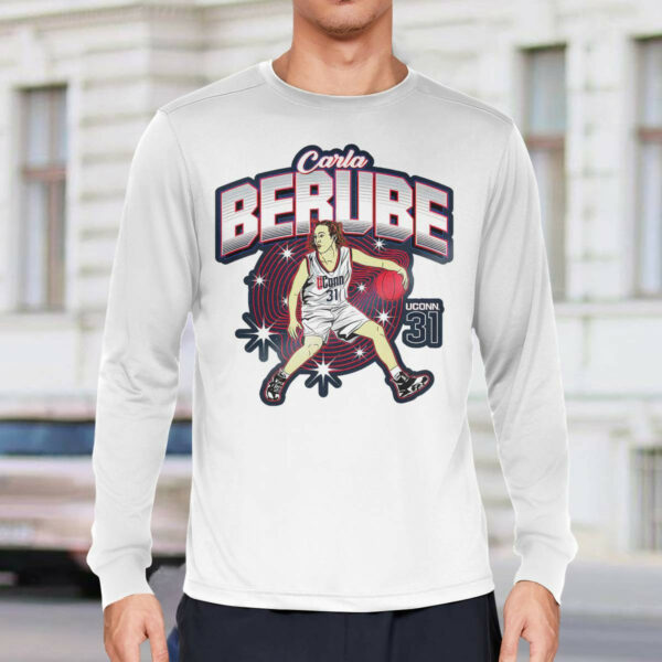 Carla Berube 31 Huskies NCAA Women’s Basketball T-Shirt