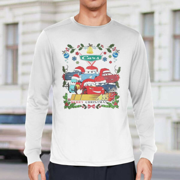 Cars Lightning McQueen Tow Mater Christmas shirt