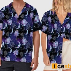 Celestial Sun and Moon Hawaiian Shirt