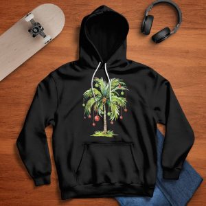 Christmas Palm Tree Ornament Christmas Tree Shirt