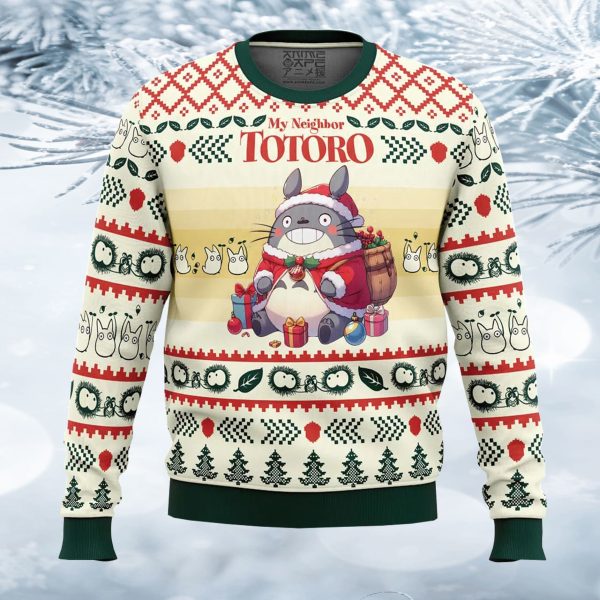 Christmas Totoro My Neighbor Totoro Ugly Christmas Sweater