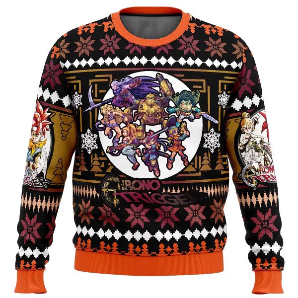 Chrono Heroes Chrono Trigger Ugly Christmas Sweater