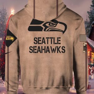 Coach Pete Carroll Salute To Service Hoodie Veterans 2023