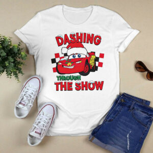 Dashing Through The Snow Lightning McQueen Shirt2