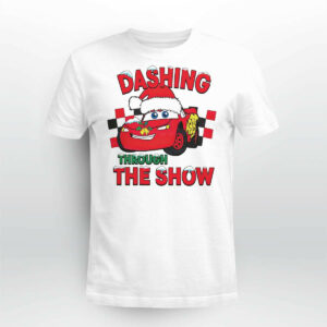 Dashing Through The Snow Lightning McQueen Shirt34