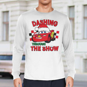 Dashing Through The Snow Lightning McQueen Shirtw234