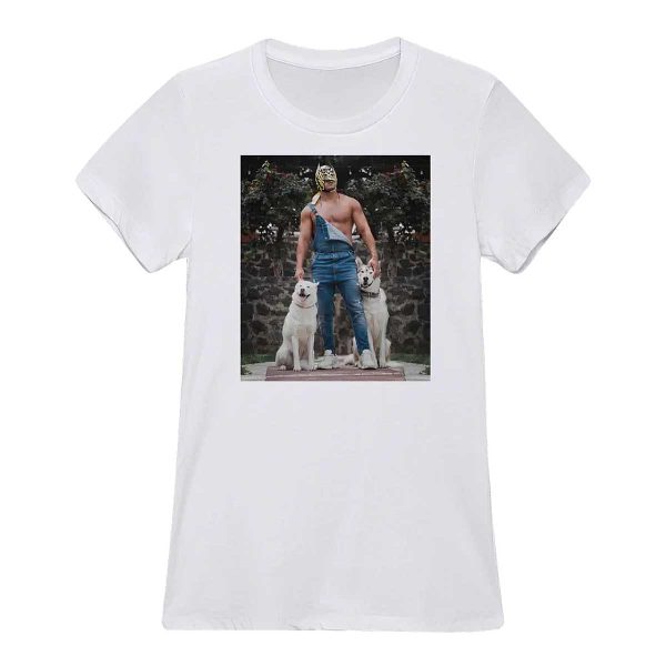 Dragon Lee With His Dogs Photo Shirt