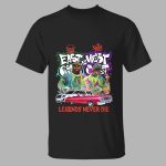 East Coast Vs West Coast Legends Never Die Shirt