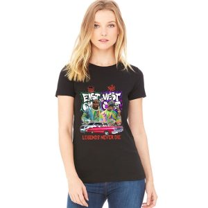 East Coast Vs West Coast Legends Never Die Shirt