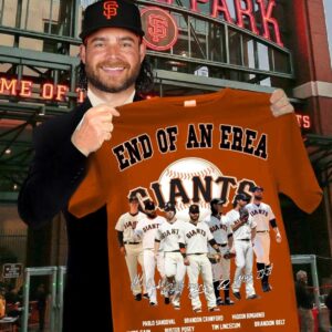 End Of An Era Giants Signature Shirt