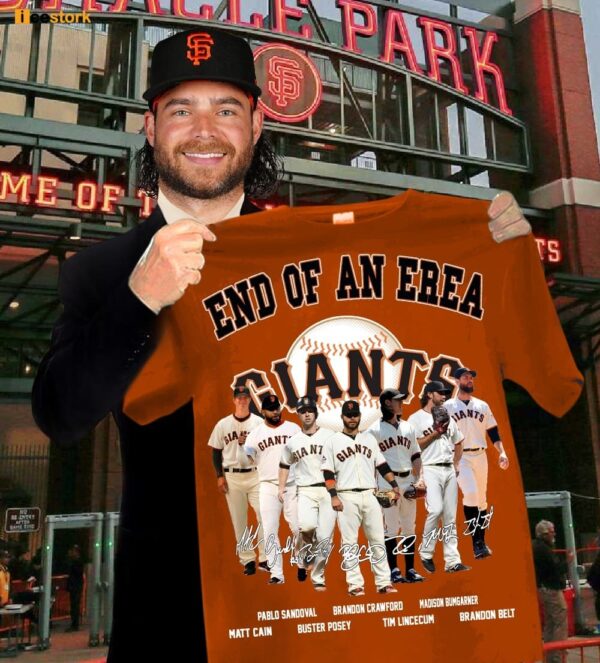 End Of An Era Giants Signature Shirt